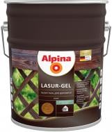 Лазур Alpina Lasur-Gel махагон шовковистий мат 10 л