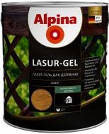 Лазурь Alpina Lasur-Gel махагон шелковистый мат 2,5 л