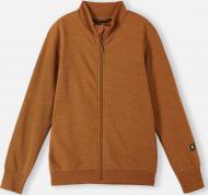 Кардиган унисекс Reima Mahin р.128 коричневый 5200038A-1490