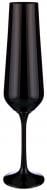 Набор бокалов для шампанского Bohemia Sandra черный 200 мл 6 шт.
