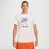 Футболка Nike M NSW TEE 6 MO FUTURA FZ5375-133 р.S бежевий