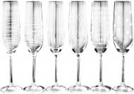 Набор бокалов для шампанского Bohemia Elements b40729-379713 190 мл 6 шт.