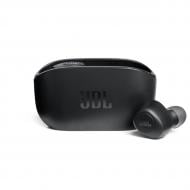 Bluetooth-гарнитура JBL Vibe 100TWS black (JBLV100TWSBLKEU)