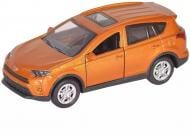 Автомодель TechnoDrive 1:43 Toyota RAV4 оранжевый KM250422