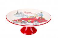 Блюдо на ножке Lefard для торта 358-987 "новий рік"