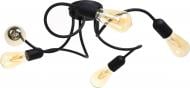Люстра стельова TK Lighting Wave 5x60 Вт E27 чорний 4408