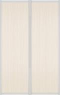 Комплект дверей к шкафу-купе Стандарт VIP-master 1000x2400 мм дуб молочный