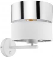 Бра TK Lighting Hilton 1x60 Вт E27 белый/серебро 4175
