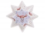 Блюдо сервірувальне Lefard "різдвяний олень" 924-460