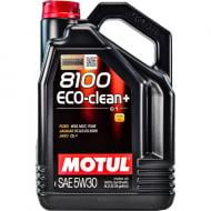 Моторне мастило Motul 8100 Eco-Clean+ 5W-30 5 л (8100 ECO-CLEAN+ 5W30 5L)