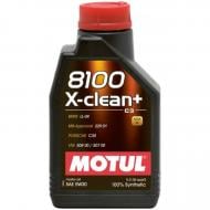 Моторное масло Motul 8100 X-Clean+ 5W-30 1 л (8100 X-CLEAN+ 5W30 1L)