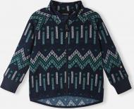 Кардиган унисекс Reima Ornament р.86 темно-синий 5200043A-6982