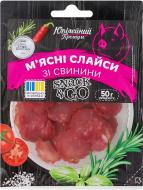 Мясные слайсы Юбилейный Премиум из свинины с/к 50г