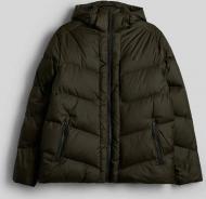 Куртка мужская зимняя 4F DOWN JACKET M0939 4FWAW26TDJAM0939-43S р.S хаки
