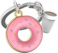 Брелок для ключів Metalmorphose Donut with Coffee Cup