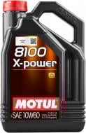 Моторна олива синтетична Motul 8100 X-Power 10W-60 5 л (8100 X-POWER 10W60 5L)