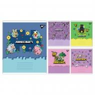 Тетрадь школьная Minecraft Spring А5 12 листов в косую линию YES