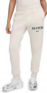 Брюки Nike NSPHNX FLC MR STD LOGO PNT HM9757-104 р. S бежевый