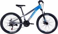 Велосипед Space 24" 11"(28 см) MARS DD FR OPS-SP-24-019 сине-серебряный