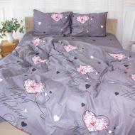 Комплект постільної білизни Сатин 22-1277-1 Happy day 220х240 см мультиколор MirSon Комплект постільної білизни Сатин 22-1277-1 Happy day 220х240 см мультиколор MirSon