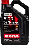 Моторное масло Motul 6100 SYN-nergy 5W-30 4 л (6100 SYN-NERGY 5W30 4L)