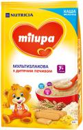 Каша молочна Milupa від 7 місяців мультизлакова з печивом 210 г
