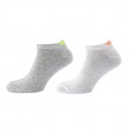 Набор носков мужских MovementStandard 13 MS M0203/2S р.44-45 белый/серый меланж 2 шт.