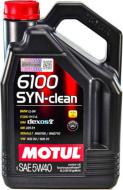 Моторне мастило Motul 6100 Syn-Clean 5W-40 4 л (107942)