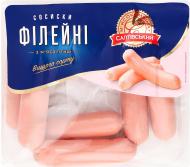 Сосиски из мяса птицы Филейные Салтовский Мясокомбинат п/c 0.4кг Україна