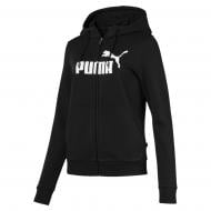 Джемпер Puma Essentials Fleece Hooded Jkt 85181101 р. XS черный