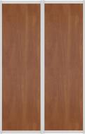 Комплект дверей к шкафу-купе Стандарт VIP-master ДСП 1500x2410 мм яблоня