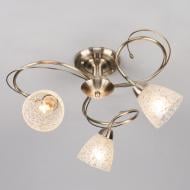 Люстра стельова Strotskis Natalie 3x40 Вт E14 антична бронза 30130/3