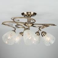 Люстра потолочная Strotskis Natalie 5x40 Вт E14 античная бронза 30130/5