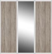 Комплект дверей до шафи-купе Стандарт VIP-master 2220x2400 мм дуб сонома трюфельдзеркало Комплект дверей до шафи-купе Стандарт VIP-master 2220x2400 мм дуб сонома трюфельдзеркало