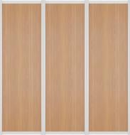 Комплект дверей к шкафу-купе Стандарт VIP-master 2220x2410 мм вишня