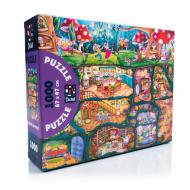 Пазлы картонные De.tail Домик мышат 1000 деталей DT1000-15