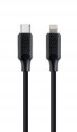 Кабель Cablexpert Power Delivery C-папа/Lightning 1,5 м чорний (CC-USB2-CM8PM-1.5M)