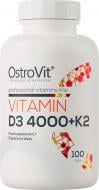 Вітаміни Ostrovit Vitamin D3 4000 + K2 100 шт./уп. 29 г