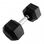 Гантель InterAtletika гексагональная обрезиненная PD-108-17,5 Explode 17,5 кг черный