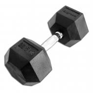 Гантель InterAtletika гексагональная обрезиненная PD-108-22,5 Explode 22,5 кг черный