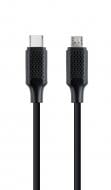 Кабель Cablexpert Micro BM-папа/C-папа 1,5 м чорний (CC-USB2-CMMBM-1.5M)