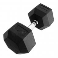 Гантель InterAtletika гексагональная обрезиненная PD-108-30 Explode 30 кг черный