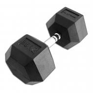 Гантель InterAtletika гексагональная обрезиненная PD-108-35 Explode 35 кг черный