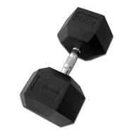 Гантель InterAtletika гексагональная обрезиненная PD-108-40 Explode 40 кг черный