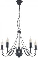 Люстра TK Lighting 1757 5x60 Вт E27 чорний Diana Люстра TK Lighting 1757 5x60 Вт E27 чорний Diana