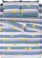 Комплект постельного белья Lemon sea wave семейный морская волна UP! (Underprice)