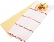 Набор полотенец кухонных Вишня 2 шт. 45x70 см Home Line белый с желтым