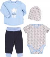 Комплект для новорожденных Bembi КП249 серо-голубой р.62 5249001132.4X1