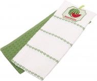 Набор полотенец кухонных Арбуз 2 шт. 45x70 см Home Line белый с зеленым