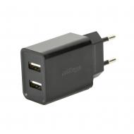 Зарядний пристрій EnerGenie EG-U2C2A-03-BK USB 2.1A